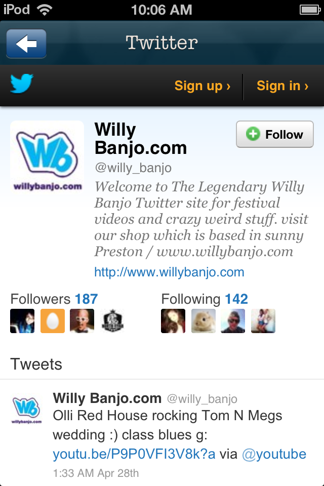 Image of Willy Banjo